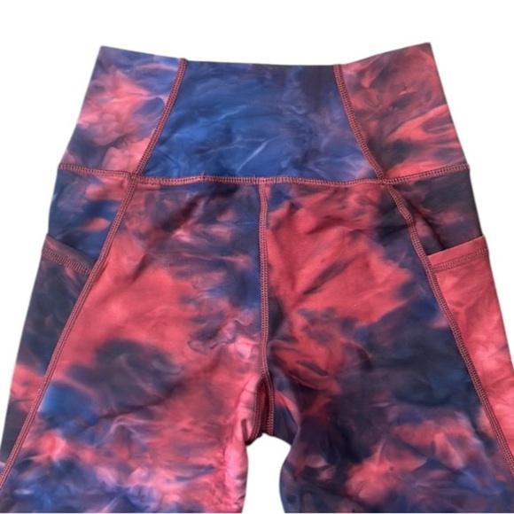 Kinesis High Rise Ankle Length Tie Dye Leggings Size Small - Picture 6 of 12
